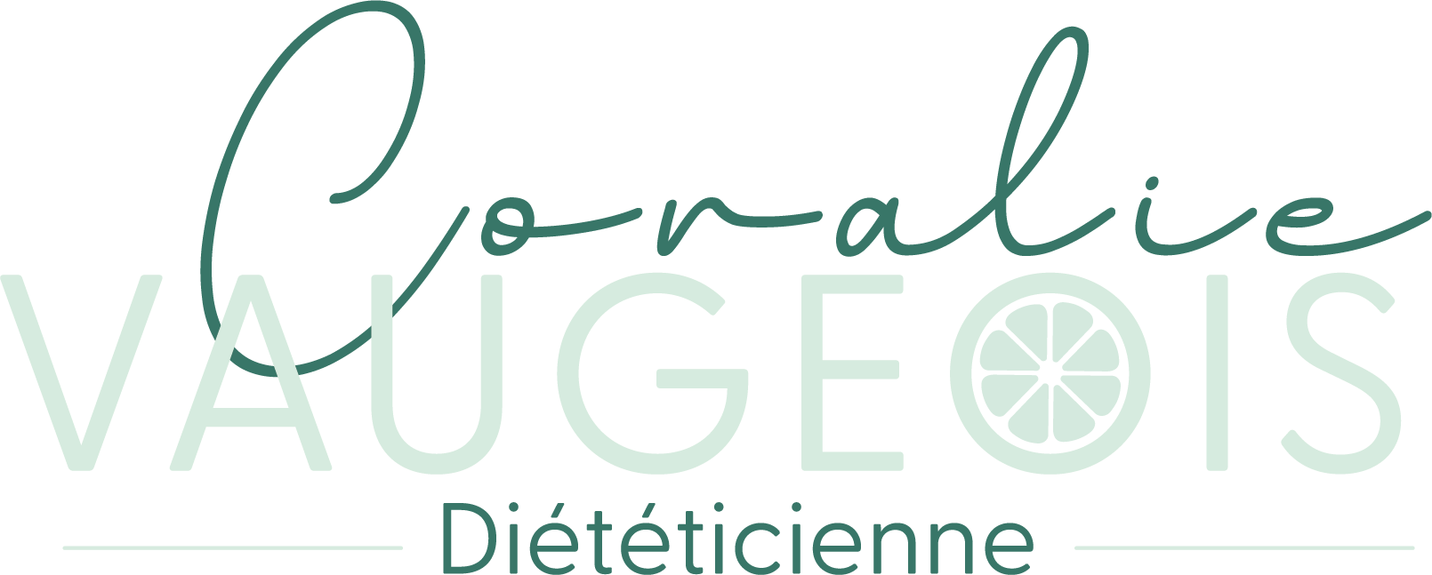 Coralie Vaugeois, diététicienne du sport à Rennes et Romagné Logo